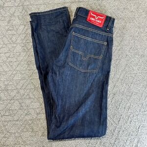 Kimes Ranch CAL Mens Dark Wash Denim Jeans Size 35x36 Made in USA